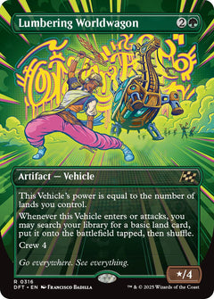 Lumbering Worldwagon (Borderless)