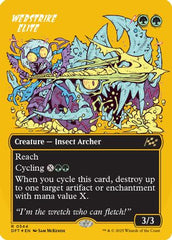 Webstrike Elite (Borderless) (First-Place Foil) (DFT-544) - Aetherdrift Foil