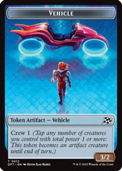 Vehicle // Pilot Double-Sided Token (DFT-12 // 1) - Aetherdrift Foil