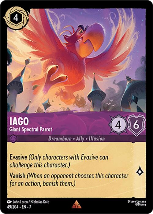 Iago - Giant Spectral Parrot
