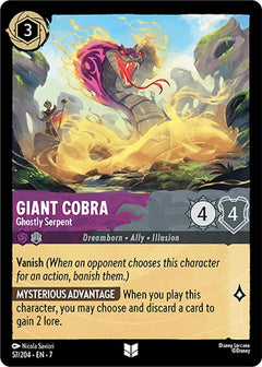 Giant Cobra - Ghostly Serpent