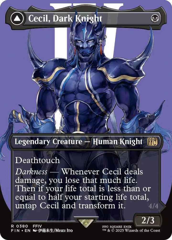 Cecil, Dark Knight (Borderless)