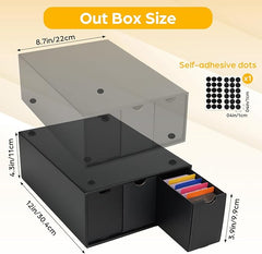 RLAVBL: 12-Pack Trading Card Storage Boxes (600 CT Each, 48 Dividers) – Holds 12,000+ Cards for MTG, Pokémon, TCG & Sports Cards