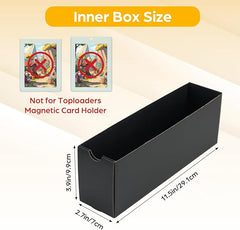 RLAVBL: 12-Pack Trading Card Storage Boxes (600 CT Each, 48 Dividers) – Holds 12,000+ Cards for MTG, Pokémon, TCG & Sports Cards