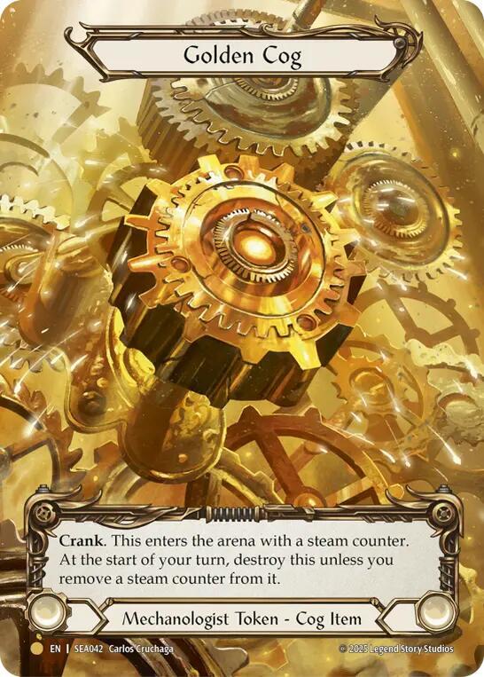 Golden Cog (Treasure) (Back)