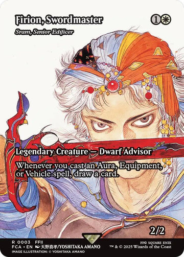 Firion, Swordmaster - Sram, Senior Edificer (Showcase)