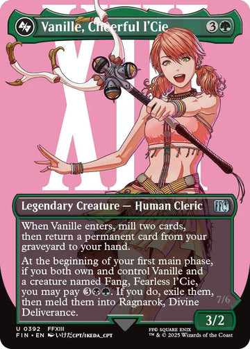 Vanille, Cheerful l'Cie (Borderless)