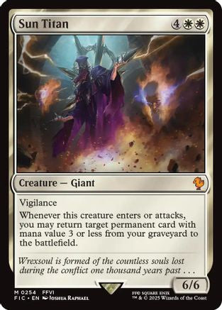 Sun Titan (FIC-254) - Commander: FINAL FANTASY