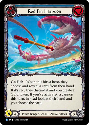 Red Fin Harpoon