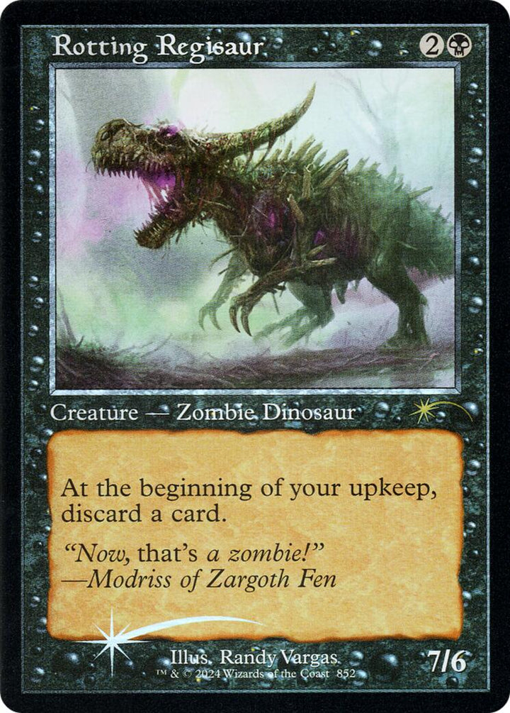 Rotting Regisaur (Retro Frame)