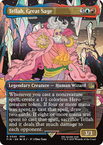 Tellah, Great Sage (Borderless)