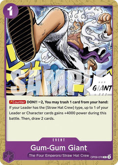 Gum-Gum Giant (Reprint)