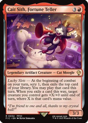 Cait Sith, Fortune Teller (Surge Foil) (FIC-054) - Commander: FINAL FANTASY Foil