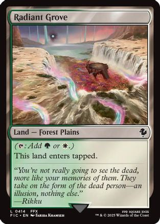 Radiant Grove (Surge Foil) (FIC-414) - Commander: FINAL FANTASY Foil