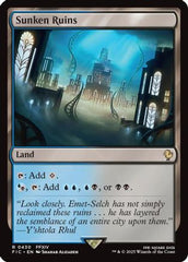 Sunken Ruins (Surge Foil) (FIC-430) - Commander: FINAL FANTASY Foil