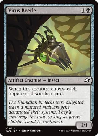 Virus Beetle (EOE-124) - Edge of Eternities Foil