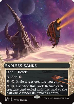Endless Sands (0015) (Borderless) (EOS-015) - Edge of Eternities: Stellar Sights