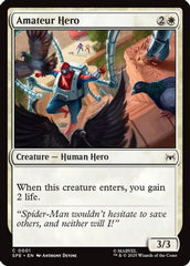 Amateur Hero (SPE-001) - Marvel's Spider-Man: Eternal-Legal Foil
