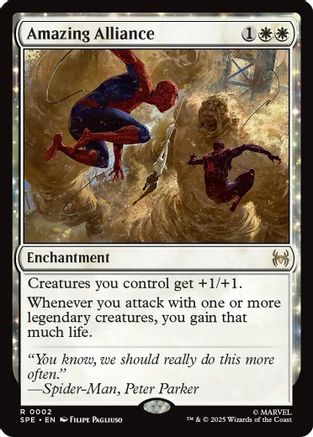Amazing Alliance (SPE-002) - Marvel's Spider-Man: Eternal-Legal Foil