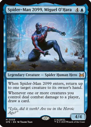 Spider-Man 2099, Miguel O'Hara (SPE-008) - Marvel's Spider-Man: Eternal-Legal Foil