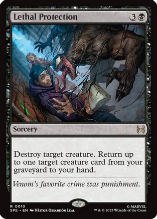 Lethal Protection (SPE-010) - Marvel's Spider-Man: Eternal-Legal Foil