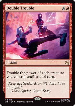 Double Trouble (SPE-013) - Marvel's Spider-Man: Eternal-Legal Foil