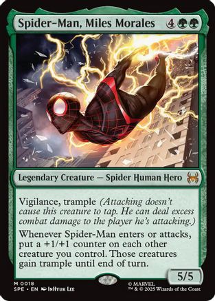 Spider-Man, Miles Morales (SPE-018) - Marvel's Spider-Man: Eternal-Legal Foil