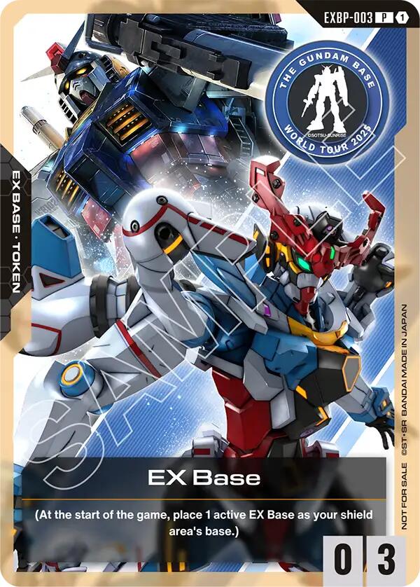 EX Base (EXBP-003) (Gundam Base Pop-Up World Tour)