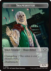 Shapeshifter // Golem (0013) Double-Sided Token (EOC-2 // 13) - Commander: Edge of Eternities Foil