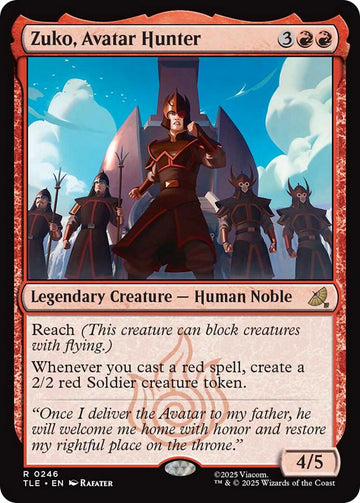 Zuko, Avatar Hunter (0246)