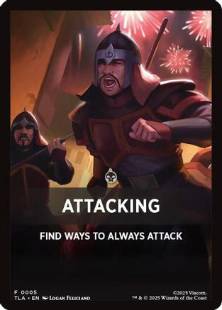 Attacking Theme Card (TLA-005) - Avatar: The Last Airbender