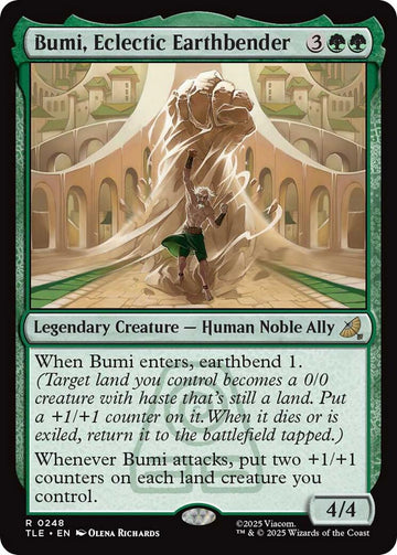 Bumi, Eclectic Earthbender