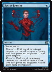 Secret Identity (SPM-043) - Marvel's Spider-Man Foil