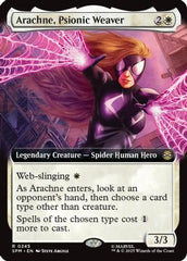 Arachne, Psionic Weaver (Extended Art) (SPM-245) - Marvel's Spider-Man Foil