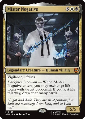 Mister Negative