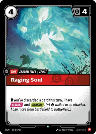 Raging Soul (019/298) - Origins Foil