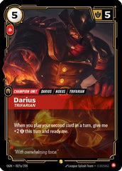 Darius - Trifarian (Alternate Art) (027a/298) - Origins Foil