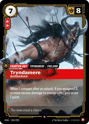 Tryndamere - Barbarian