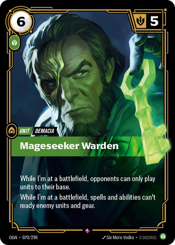 Mageseeker Warden