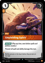 Unyielding Spirit (145/298) - Origins Foil