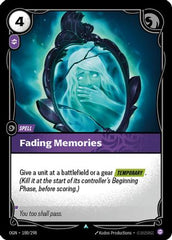 Fading Memories (180/298) - Origins Foil