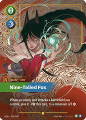 Ahri - Nine-Tailed Fox (Showcase) (303/298) - Origins Foil