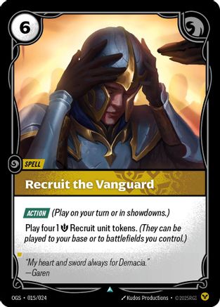 Recruit the Vanguard (015/024) - Origins Proving Grounds