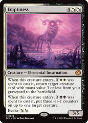 Emptiness (ECL-222) - Lorwyn Eclipsed Foil
