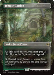 Temple Garden (Borderless) (ECL-351) - Lorwyn Eclipsed Foil