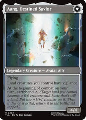 Aang, at the Crossroads (Back)