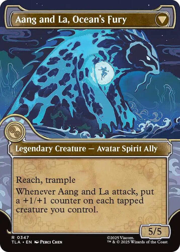 Aang, Swift Savior (Showcase) (Back)