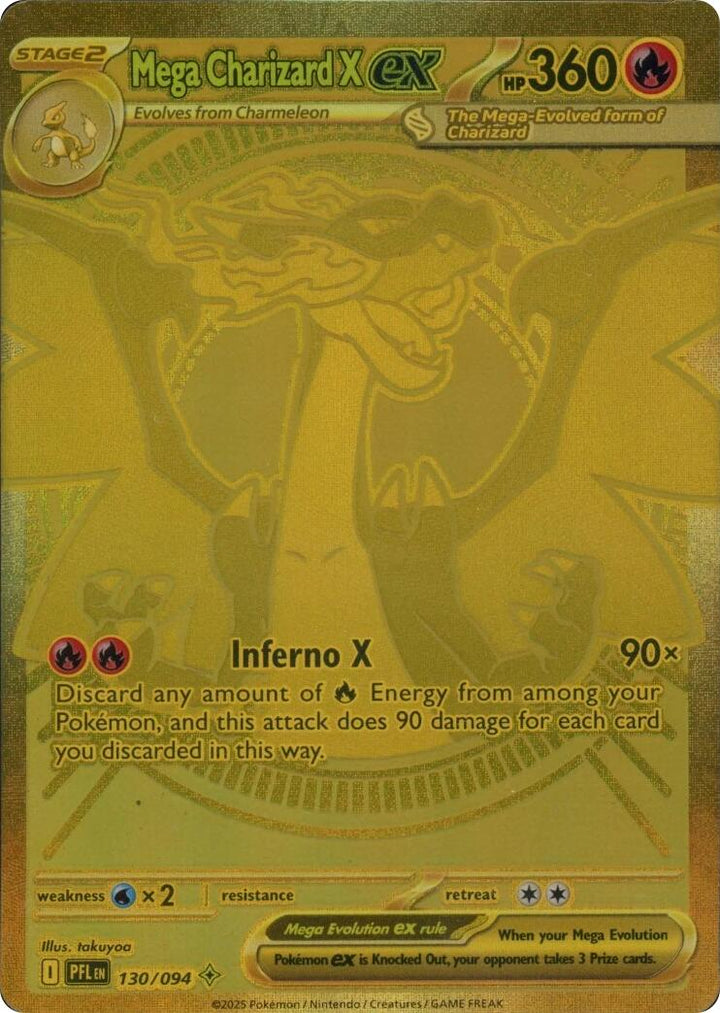 Mega Charizard X ex - 130/094