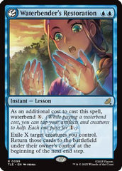 Waterbender's Restoration (TLE-099) - Avatar: The Last Airbender: Eternal-Legal Foil