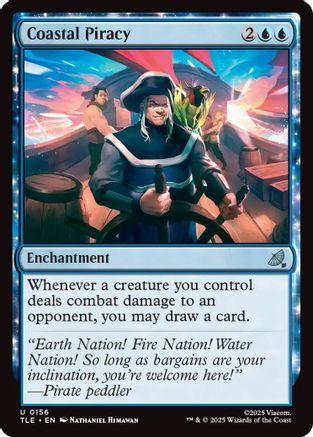 Coastal Piracy (TLE-156) - Avatar: The Last Airbender: Eternal-Legal Foil